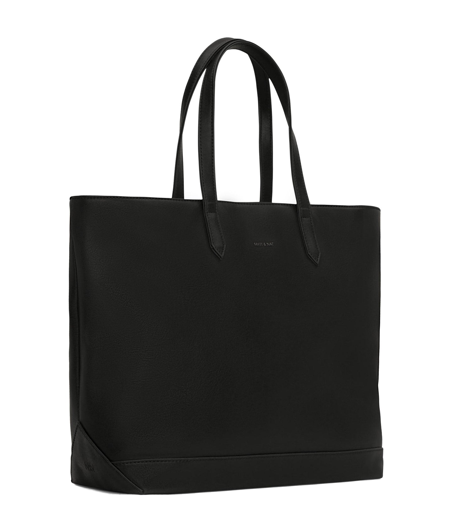 SCHLEPP Vegan Tote Bag - Vintage | Color: Black - variant::black