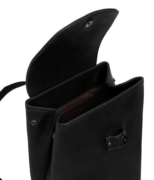 SOHO Vegan Backpack - Vintage | Color: Black - variant::black