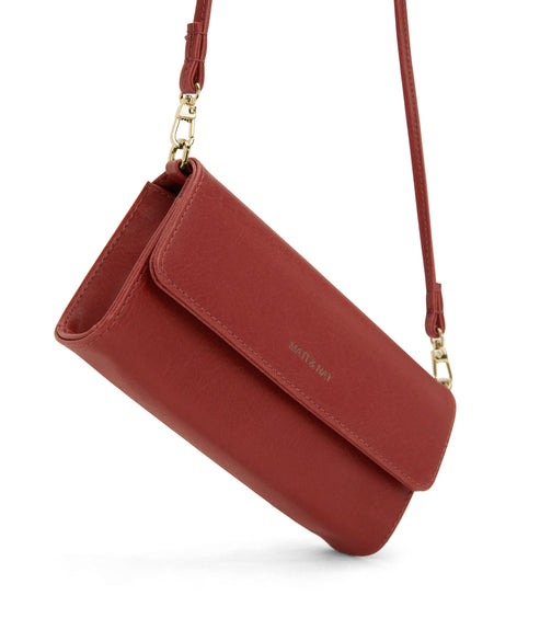 DREWMED Vegan Crossbody Bag - Vintage | Color: Red - variant::barn