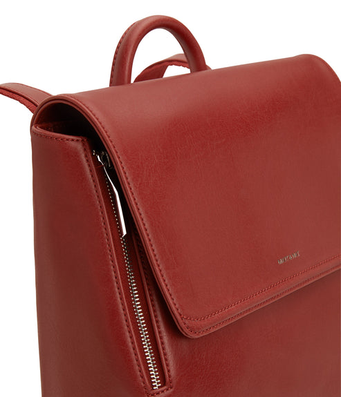 FABI Mini Vegan Backpack - Vintage | Color: Red - variant::barn