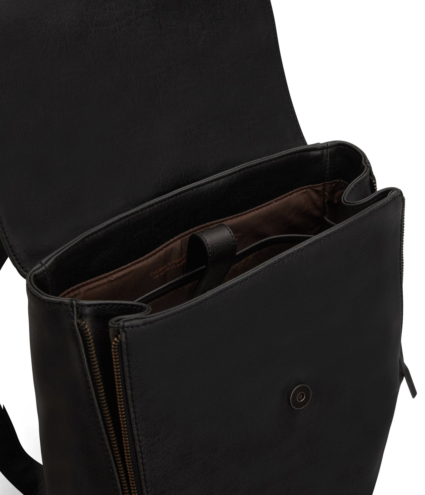 FABI Mini Vegan Backpack - Vintage | Color: Black - variant::black