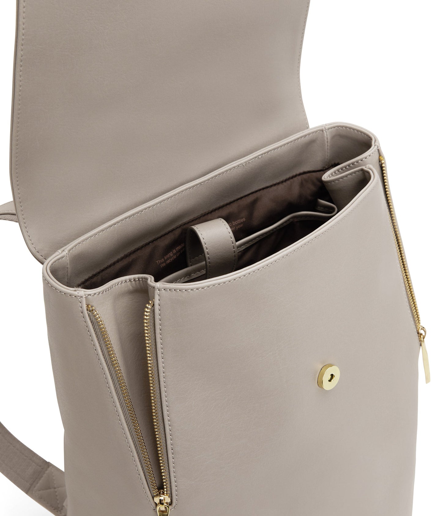 FABI Mini Vegan Backpack - Vintage | Color: Grey - variant::wave