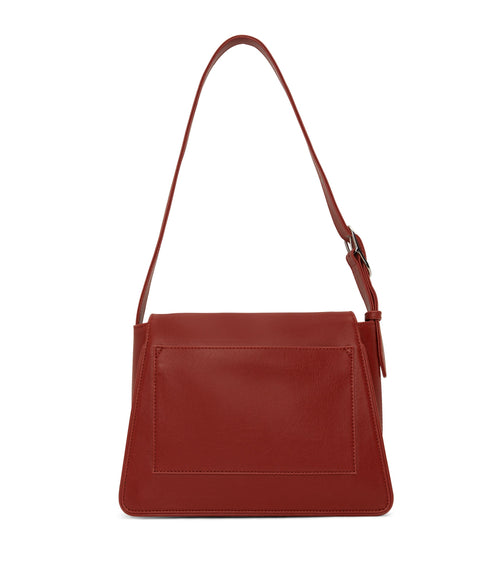 LEIA Vegan Shoulder Bag - Vintage | Color: Red - variant::barn