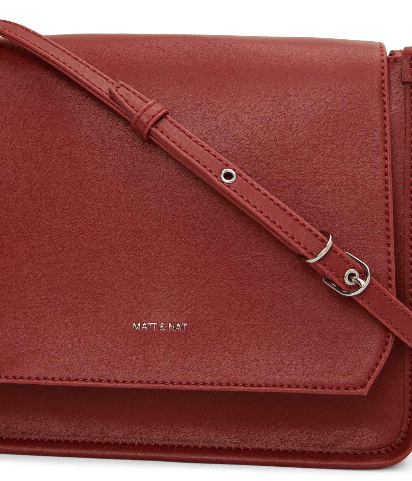 LEV Vegan Crossbody Bag - Vintage | Color: Red - variant::barn