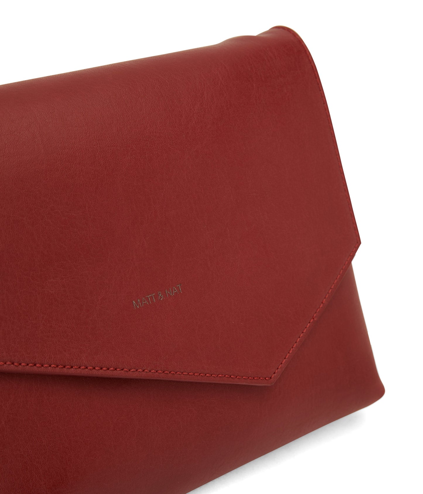 RIYA Vegan Clutch - Vintage | Color: Red - variant::barn