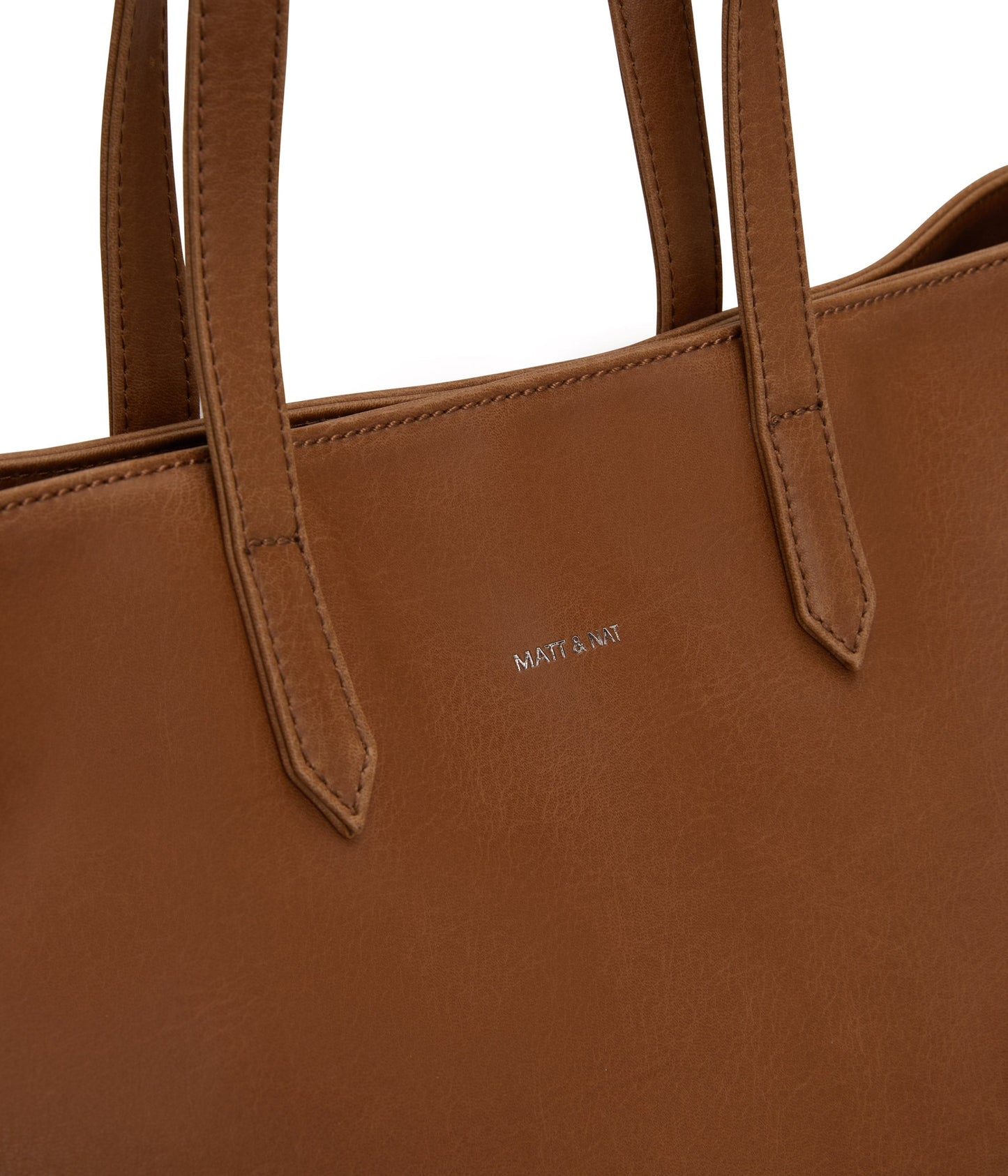 SCHLEPP Vegan Tote Bag - Vintage | Color: Brown - variant::chili