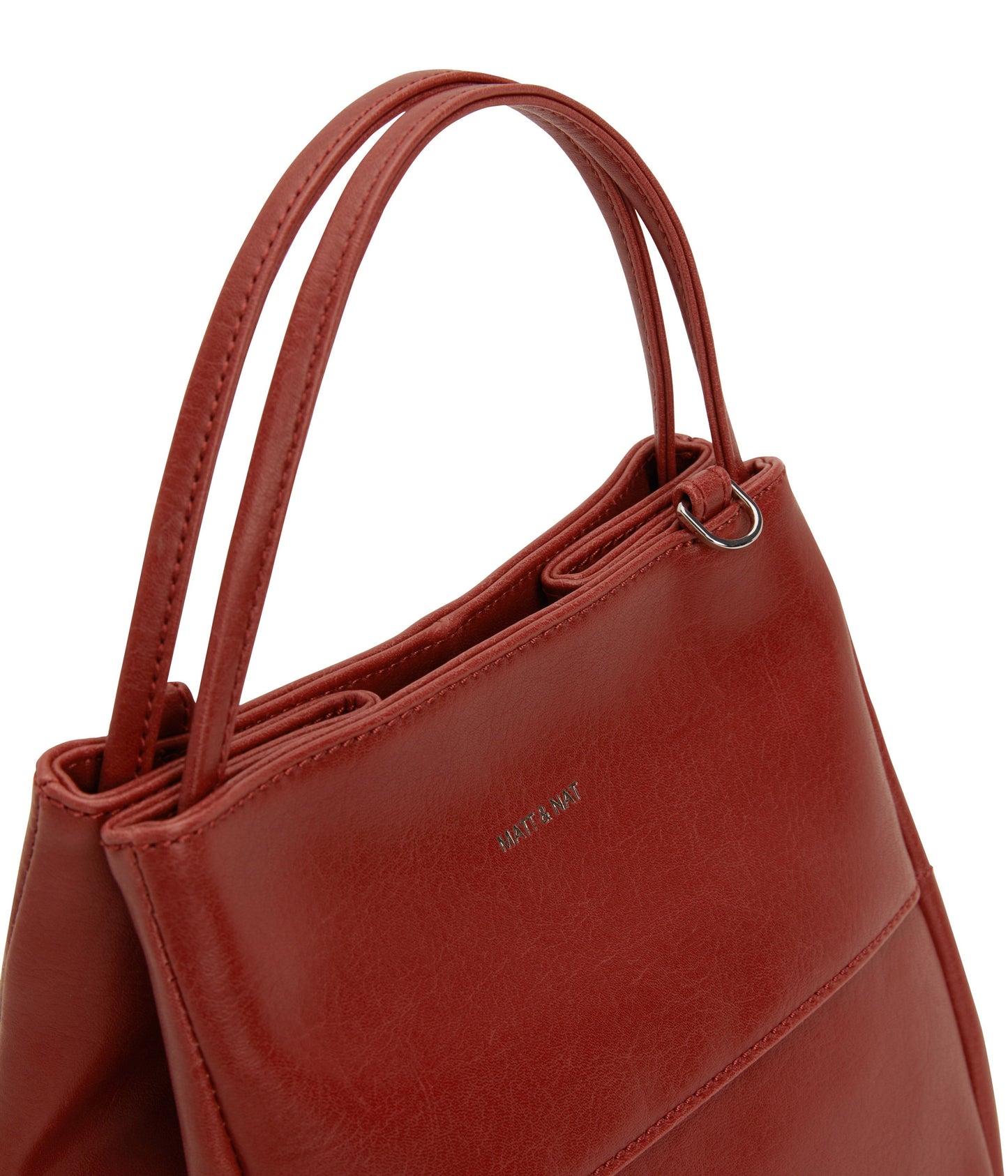 WILLASM Small Vegan Tote Bag - Vintage | Color: Red - variant::barn