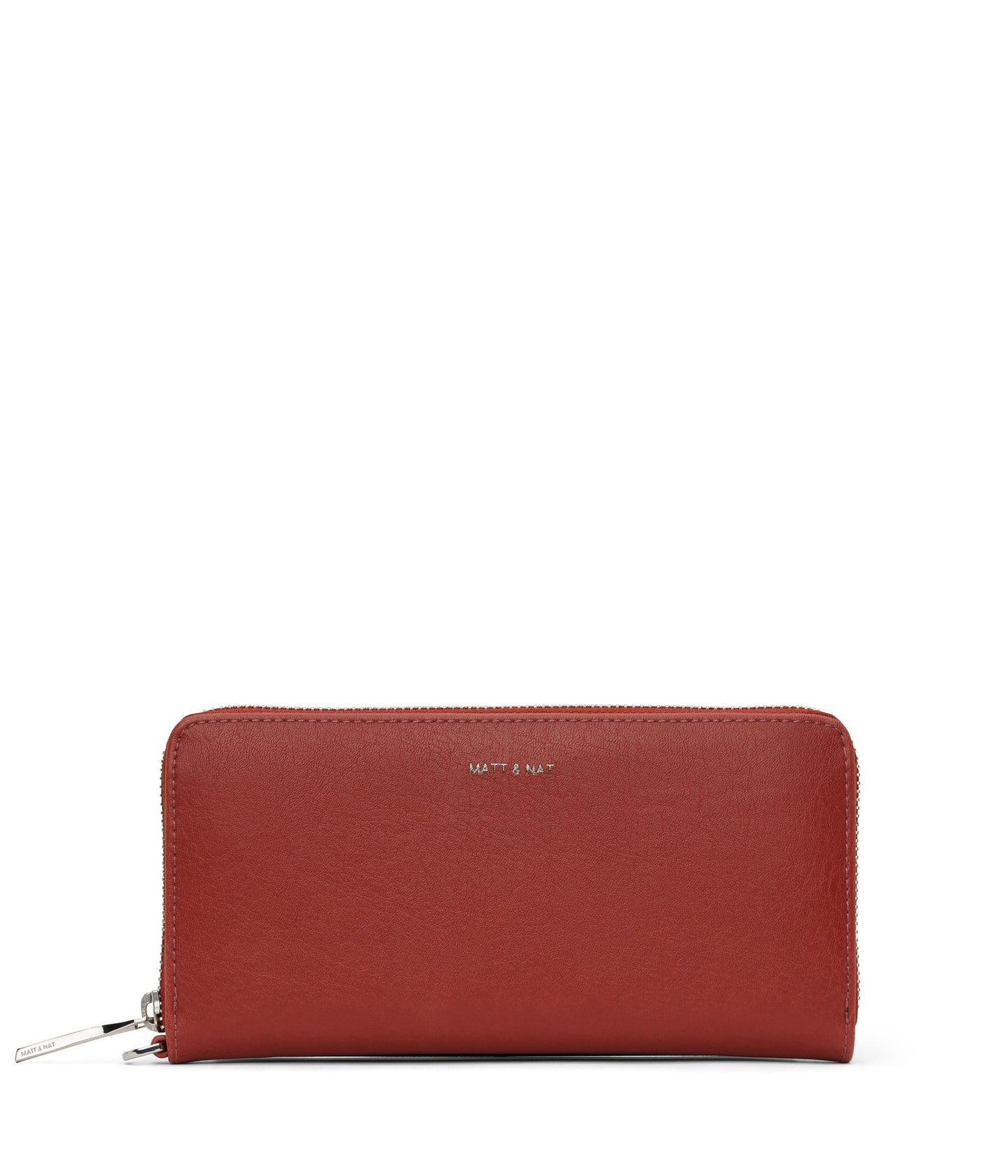 ELM Vegan Continental Wallet - Vintage | Color: Red - variant::barn