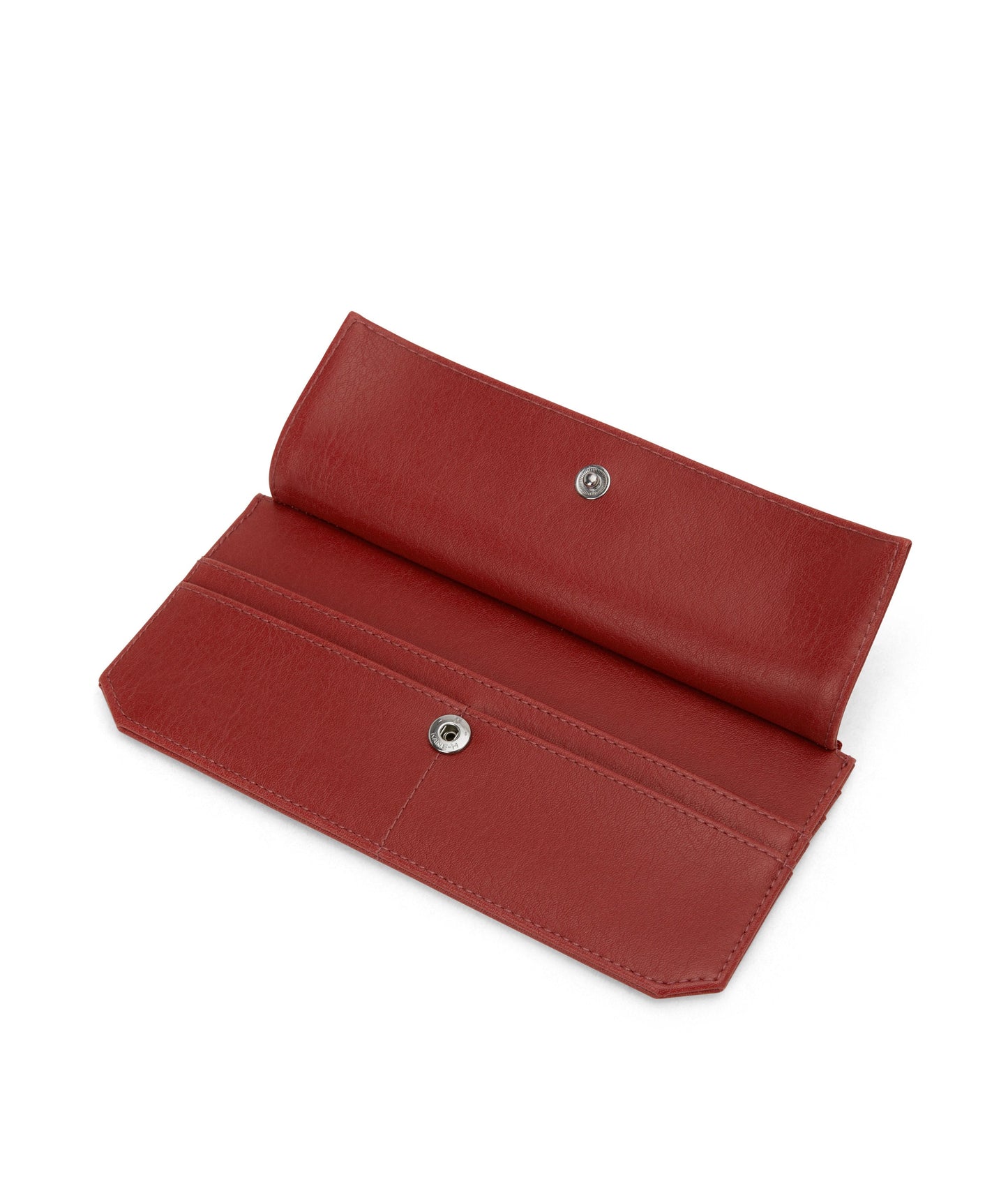 PERLA Vegan Flat Wallet - Vintage | Color: Red - variant::barn