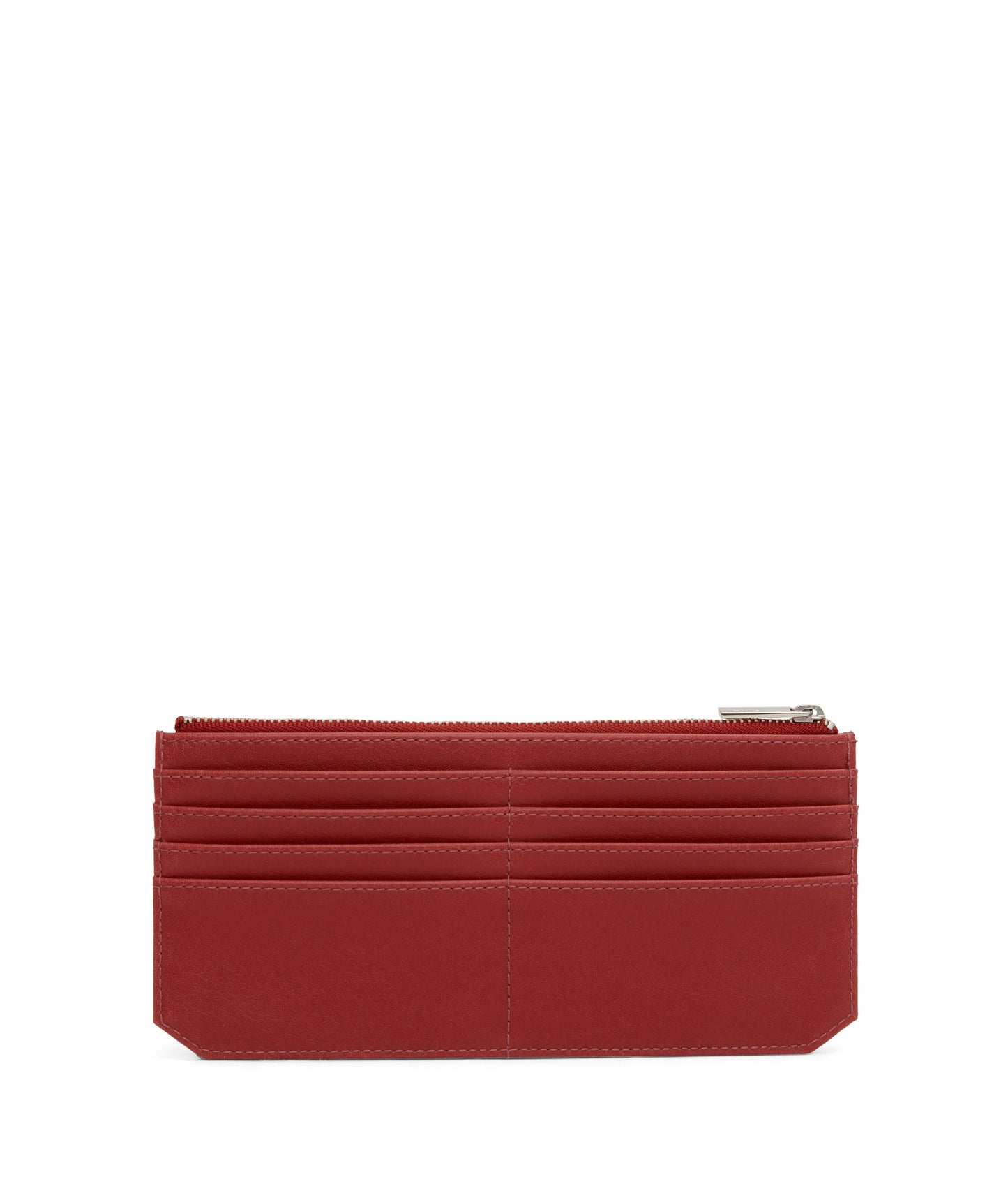 PERLA Vegan Flat Wallet - Vintage | Color: Red - variant::barn