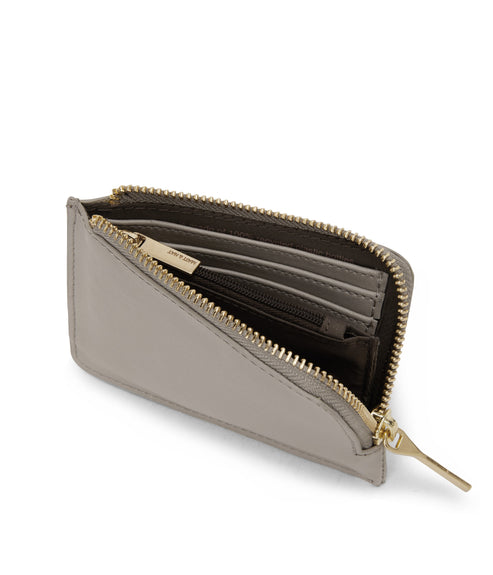 SEVASM Small Vegan Wallet - Vintage | Color: Grey - variant::wave