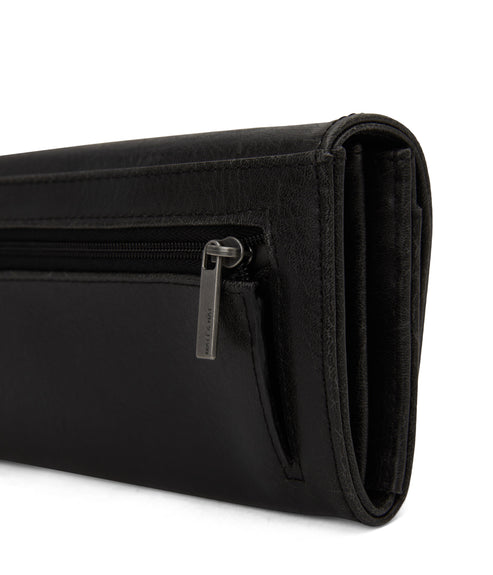 VERA Vegan Wallet - Vintage | Color: Black - variant::black