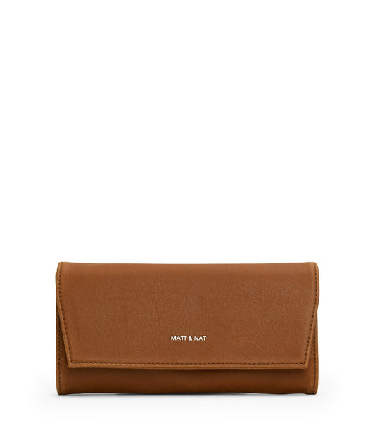 VERA Vegan Wallet - Vintage | Color: Brown - variant::chili