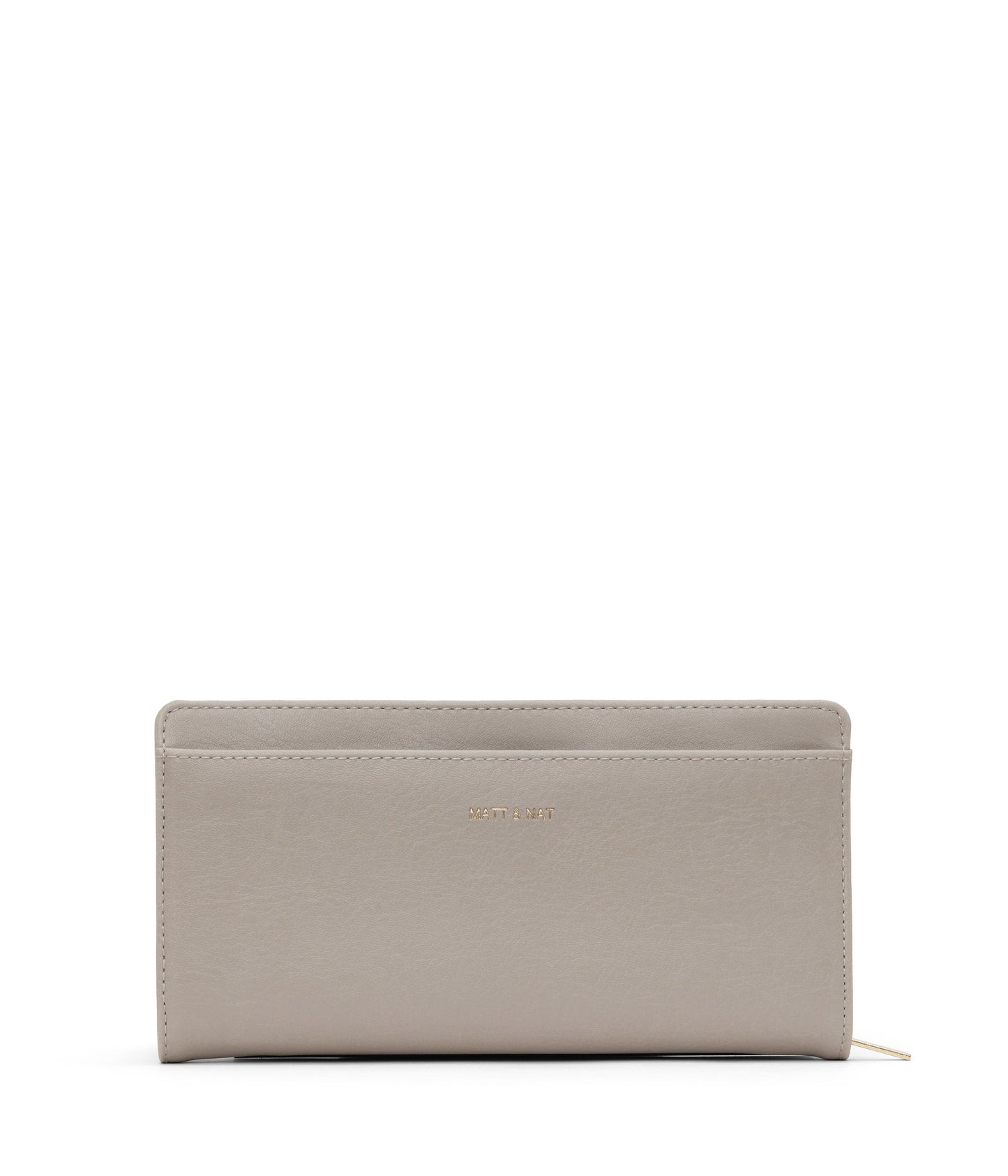WEBBER Vegan Wallet - Vintage | Color: Grey - variant::wave
