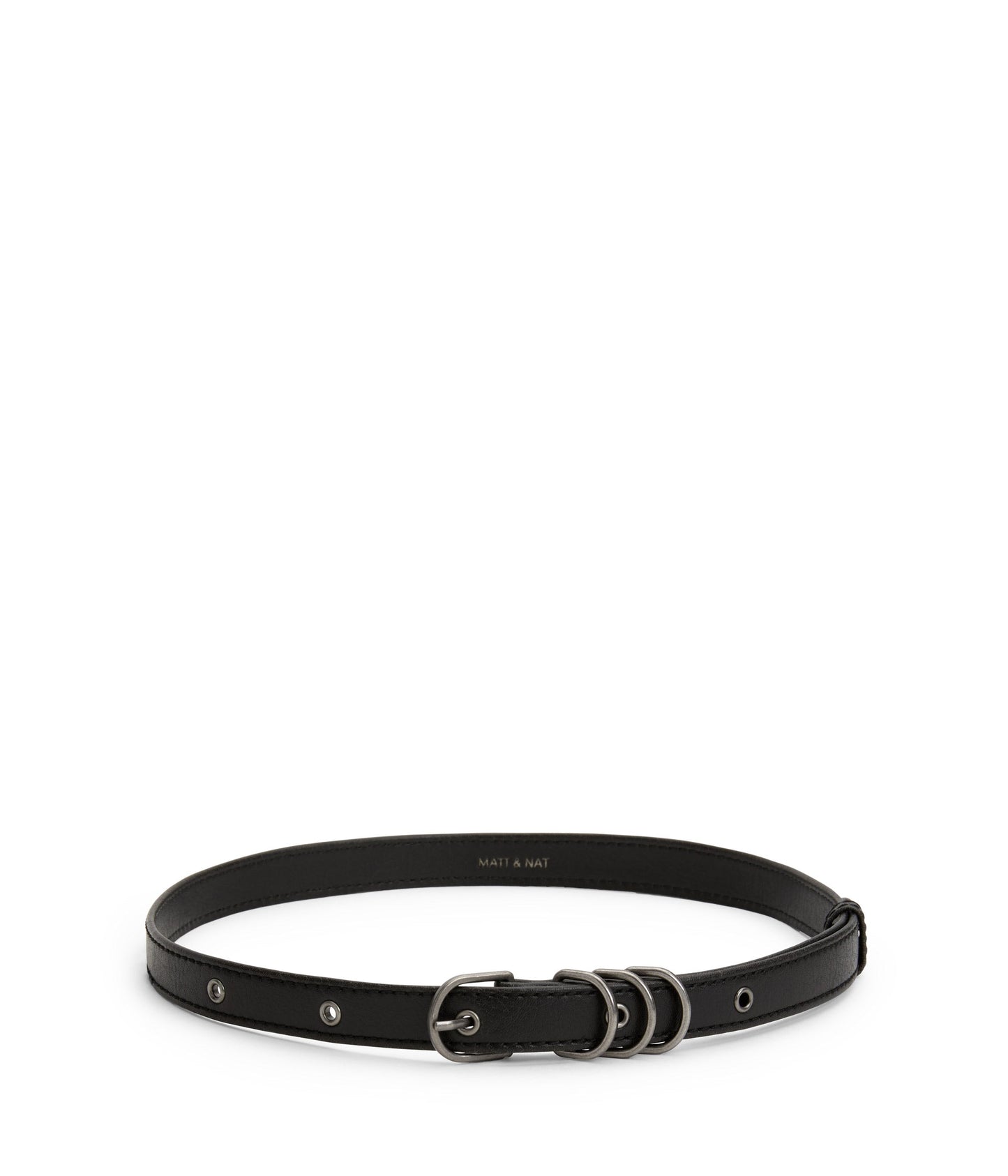 JULEP Women's Vegan Skinny Belt | Color: Black - variant::black