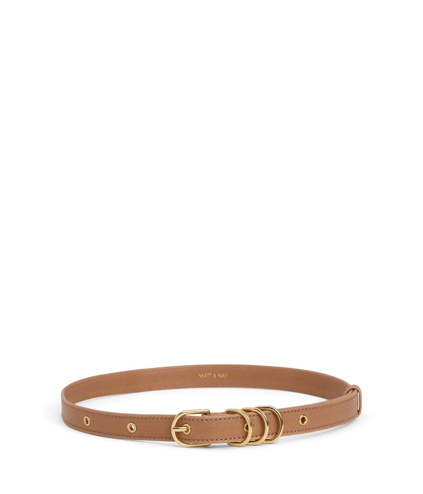 JULEP Women's Vegan Skinny Belt | Color: Beige - variant::soy
