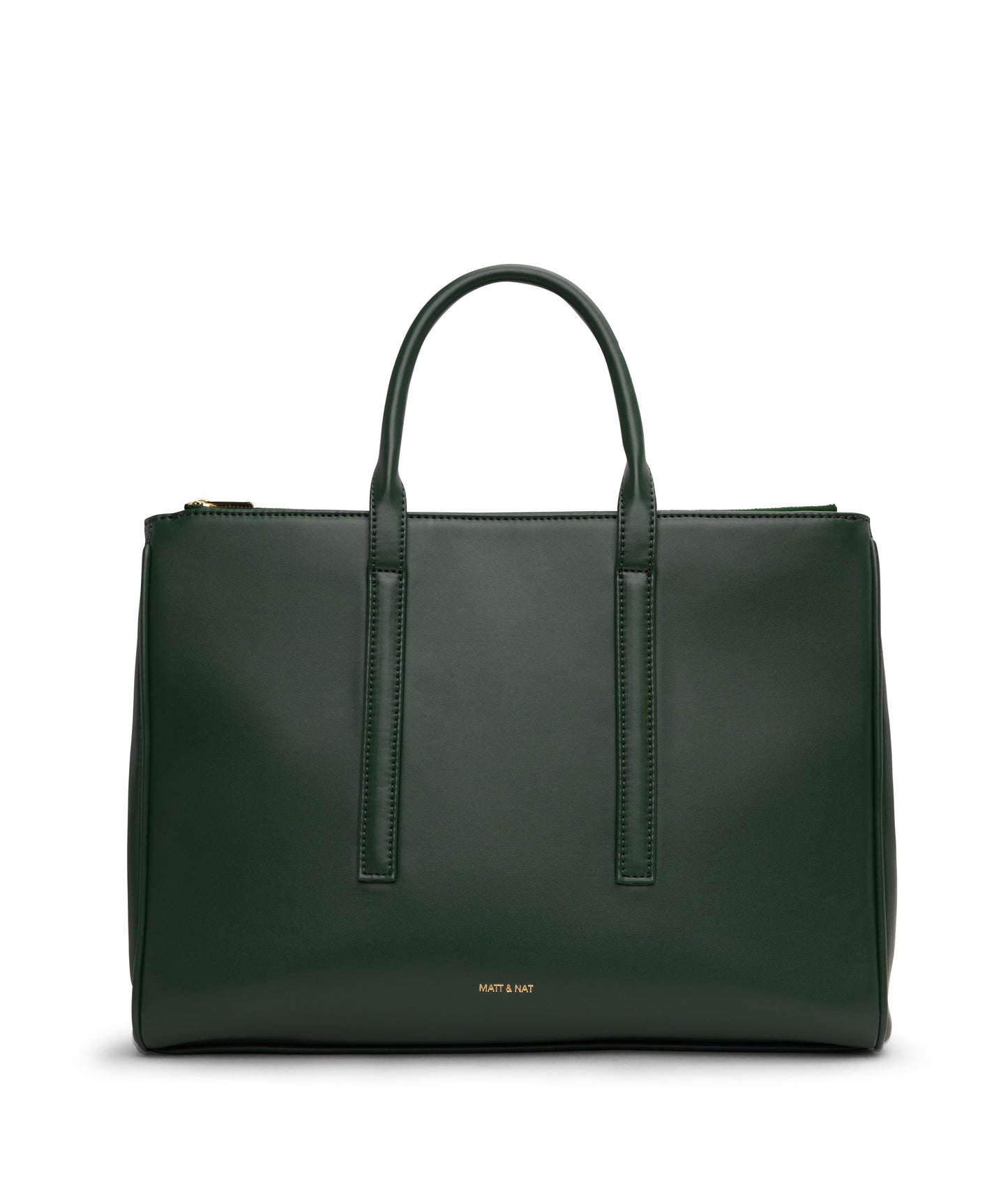 EVELIN Vegan Satchel - Loom | Color: Green - variant::vineyard