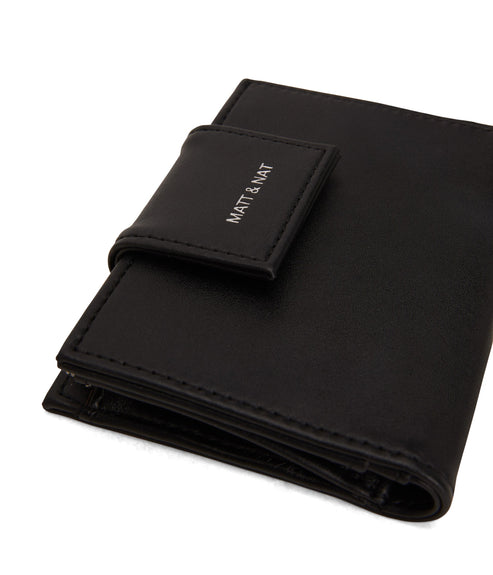 CRUISESM Small Vegan Wallet - Loom | Color: Black - variant::black