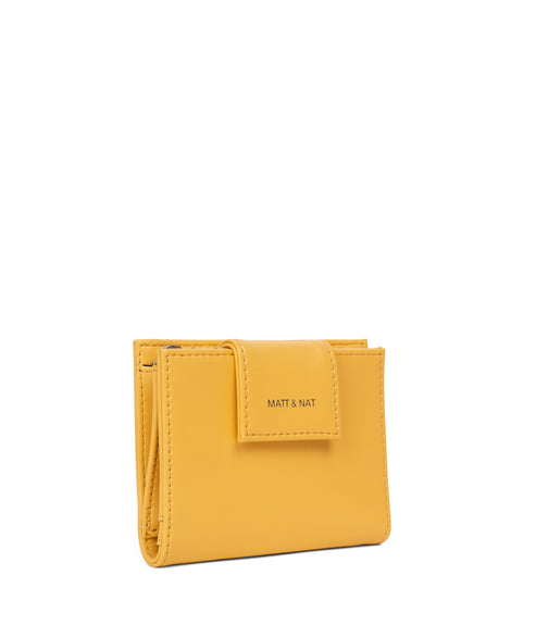 CRUISESM Small Vegan Wallet - Loom | Color: Yellow - variant::citrine