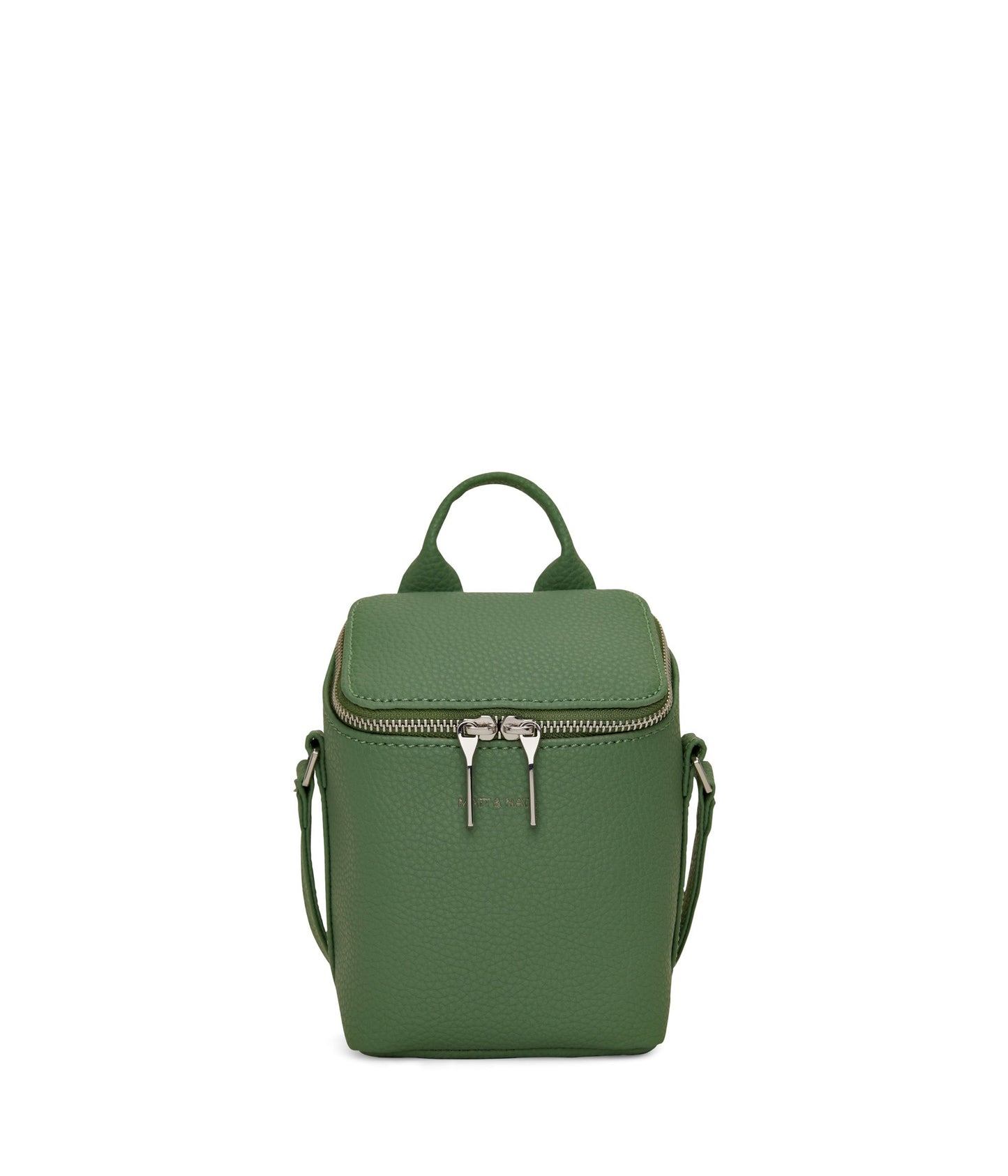 BRAVE MICRO Vegan Crossbody Bag - Purity | Color: Green - variant::herb