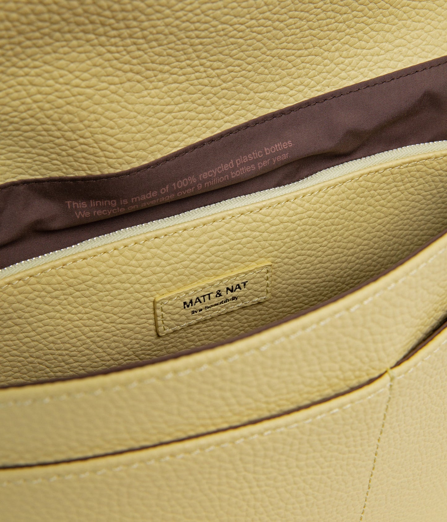 ALIK Vegan Shoulder Bag - Purity | Color: Yellow - variant::daffodil