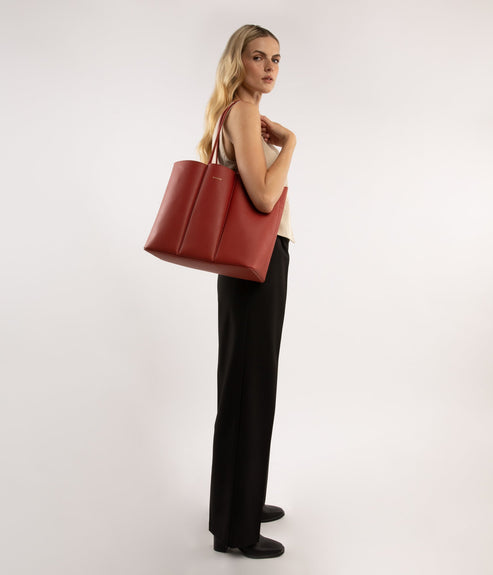 HYDE Vegan Tote Bag - Purity | Color: Brown - variant::chocolate