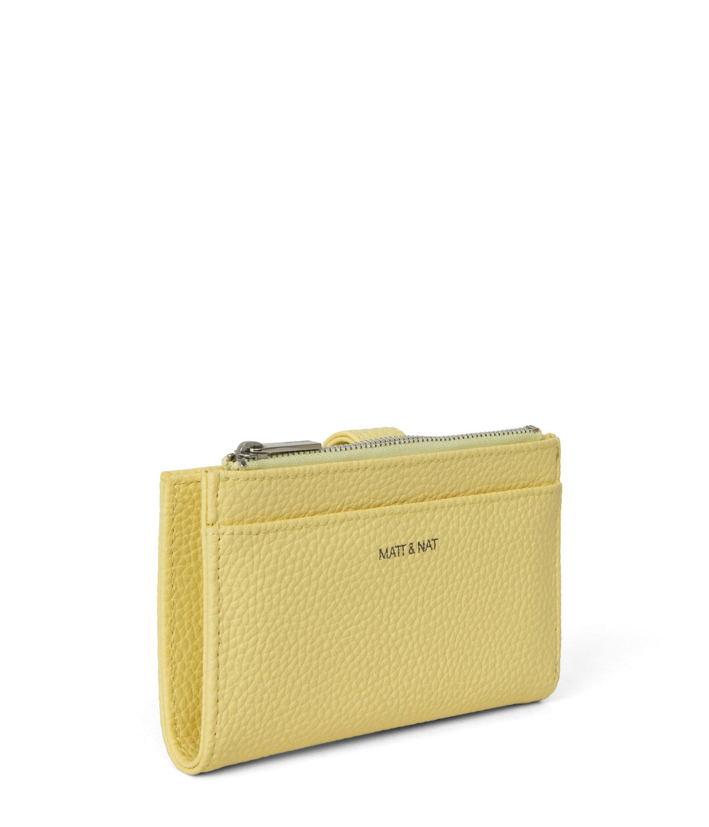 MOTIVSM Small Vegan Wallet - Purity | Color: Yellow - variant::daffodil