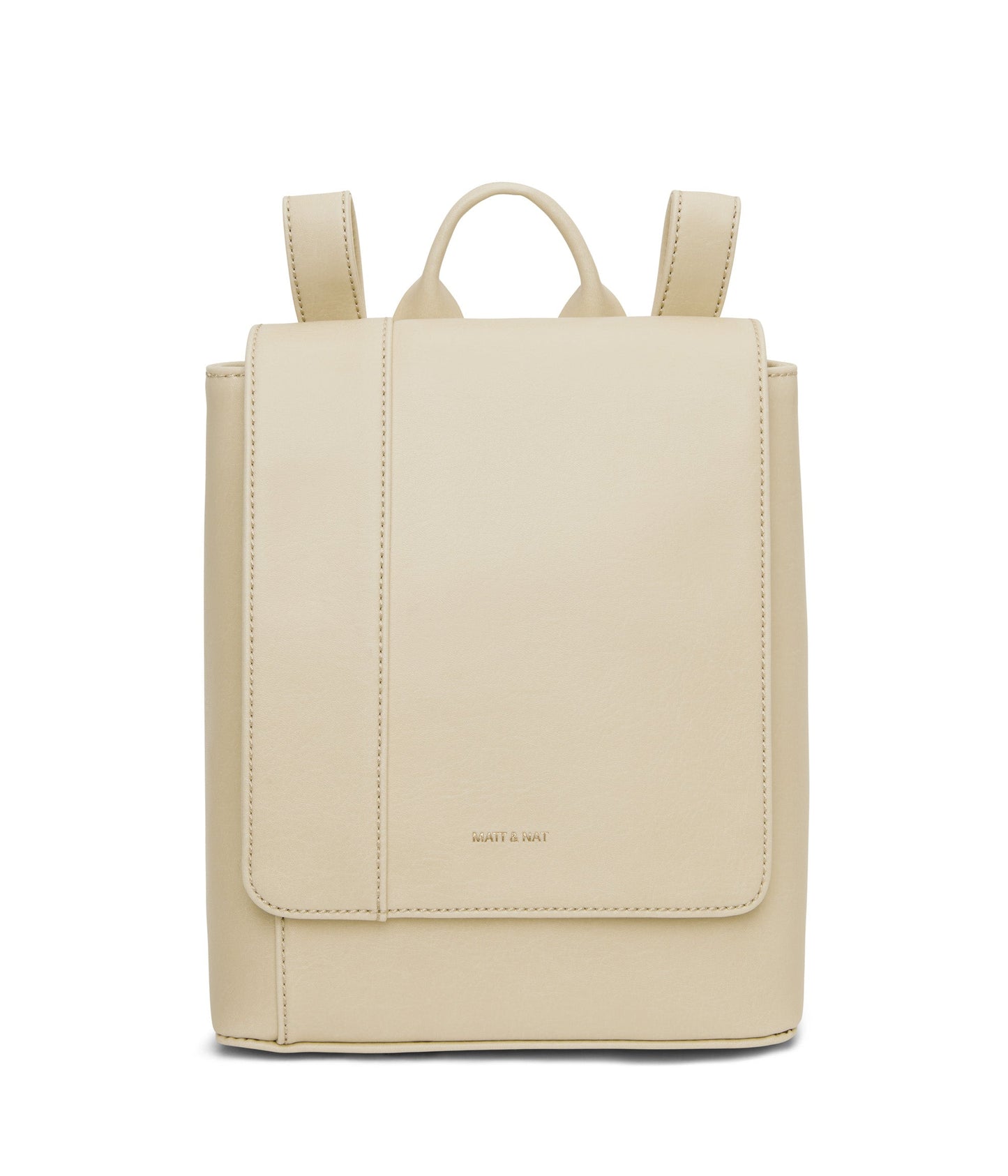 DEELY MED Vegan Small Backpack - Vintage | Color: White - variant::vanilla