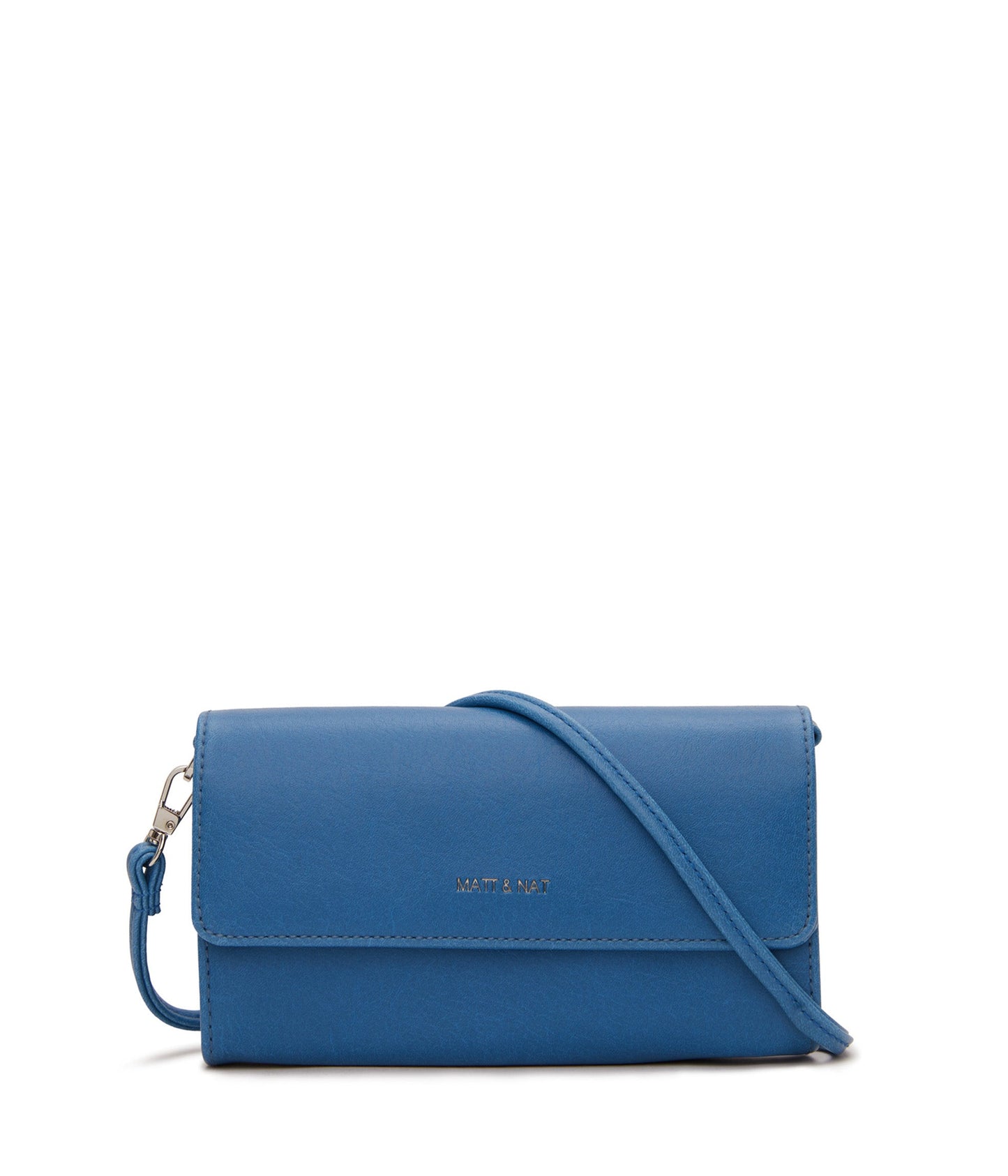 DREWMED Vegan Crossbody Bag - Vintage | Color: Blue - variant::bluejay