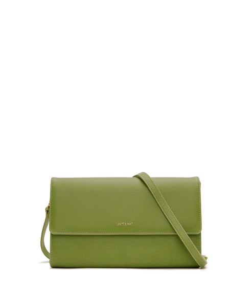 DREWMED Vegan Crossbody Bag - Vintage | Color: Green - variant::frog