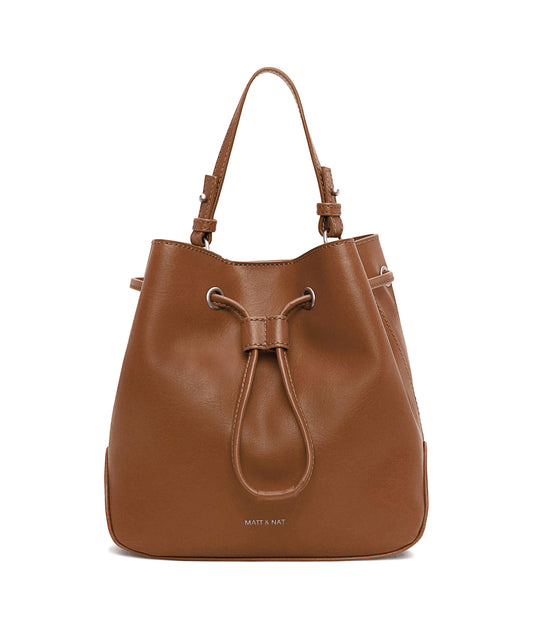 DUPONT Vegan Bucket Bag - Vintage | Color: Brown - variant::chili
