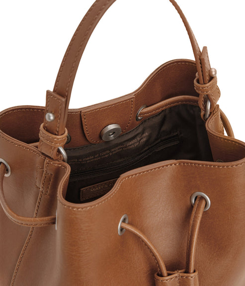 DUPONT Vegan Bucket Bag - Vintage | Color: Brown - variant::chili