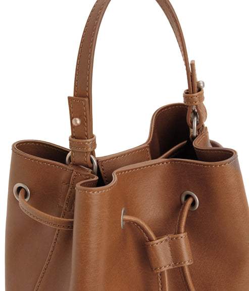 DUPONT Vegan Bucket Bag - Vintage | Color: Brown - variant::chili