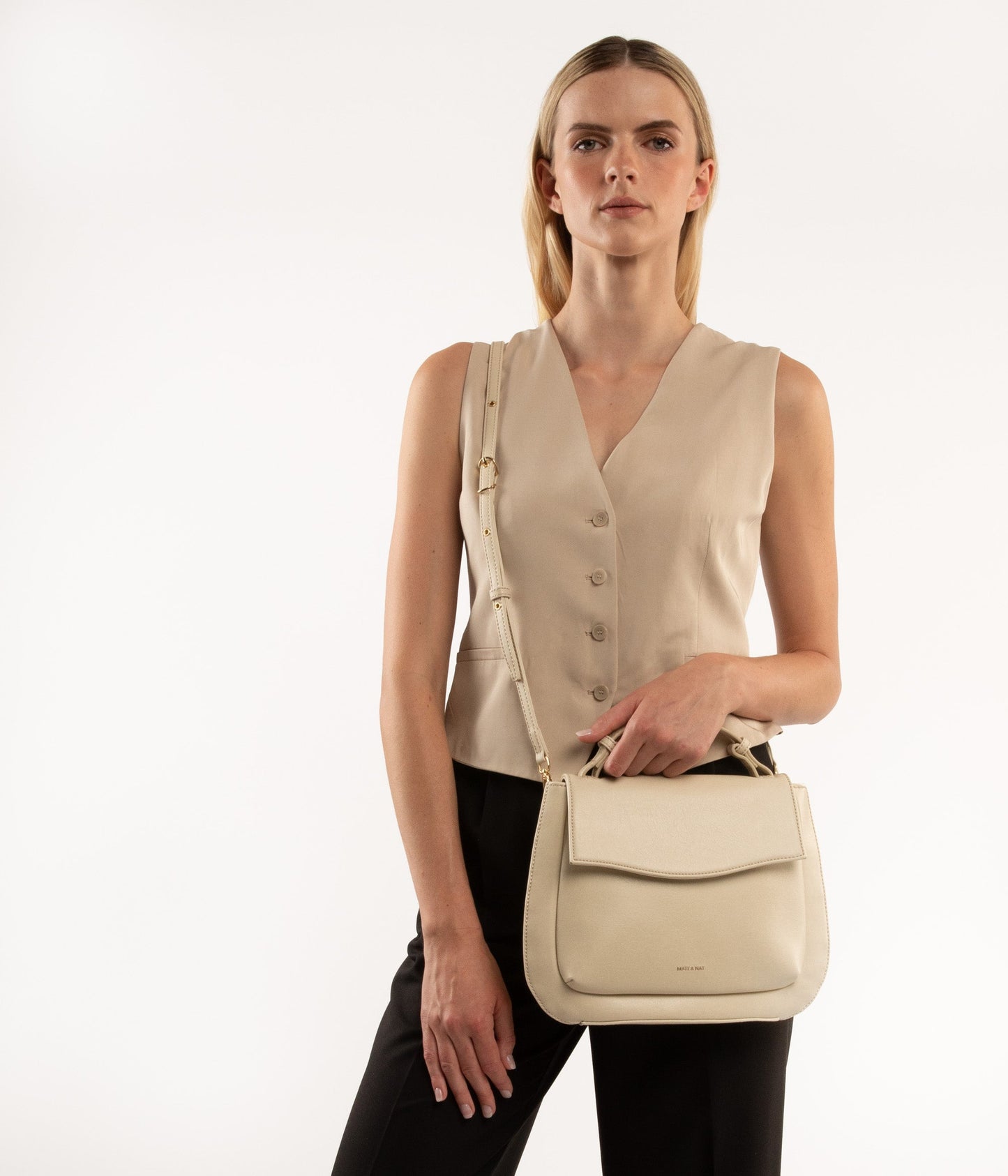 MINNIE Vegan Crossbody Bag - Vintage | Color: Blue - variant::bluejay