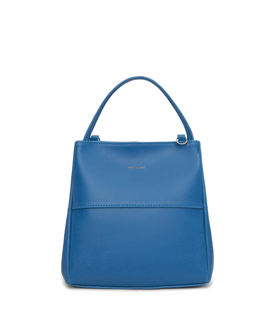 WILLASM Small Vegan Tote Bag - Vintage | Color: Blue - variant::bluejay