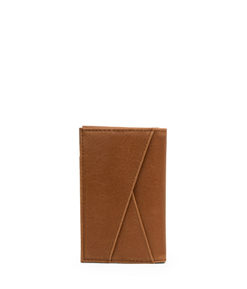 YORK Vegan Card Holder - Vintage | Color: Brown - variant::chili