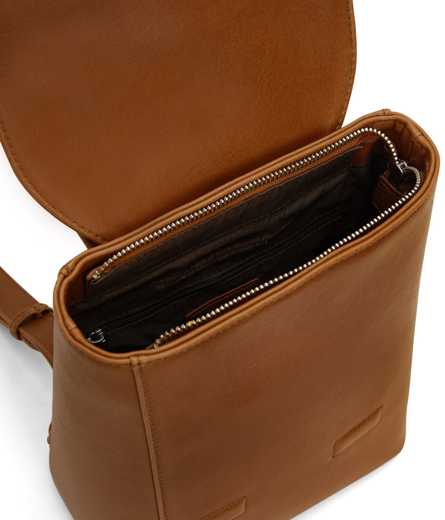 DEELY MED Vegan Small Backpack - Vintage | Color: Brown - variant::chili