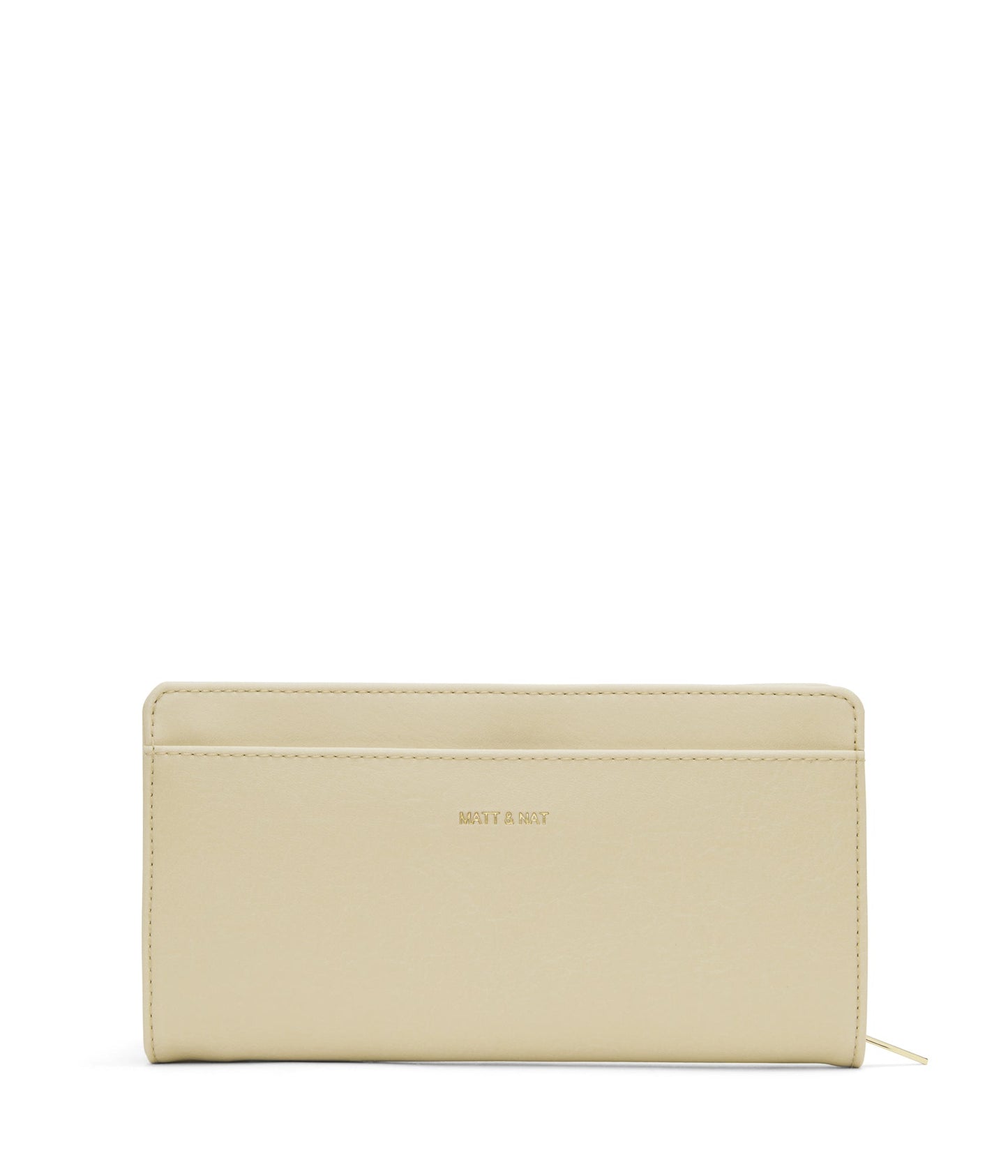 WEBBER Vegan Wallet - Vintage | Color: White - variant::vanilla
