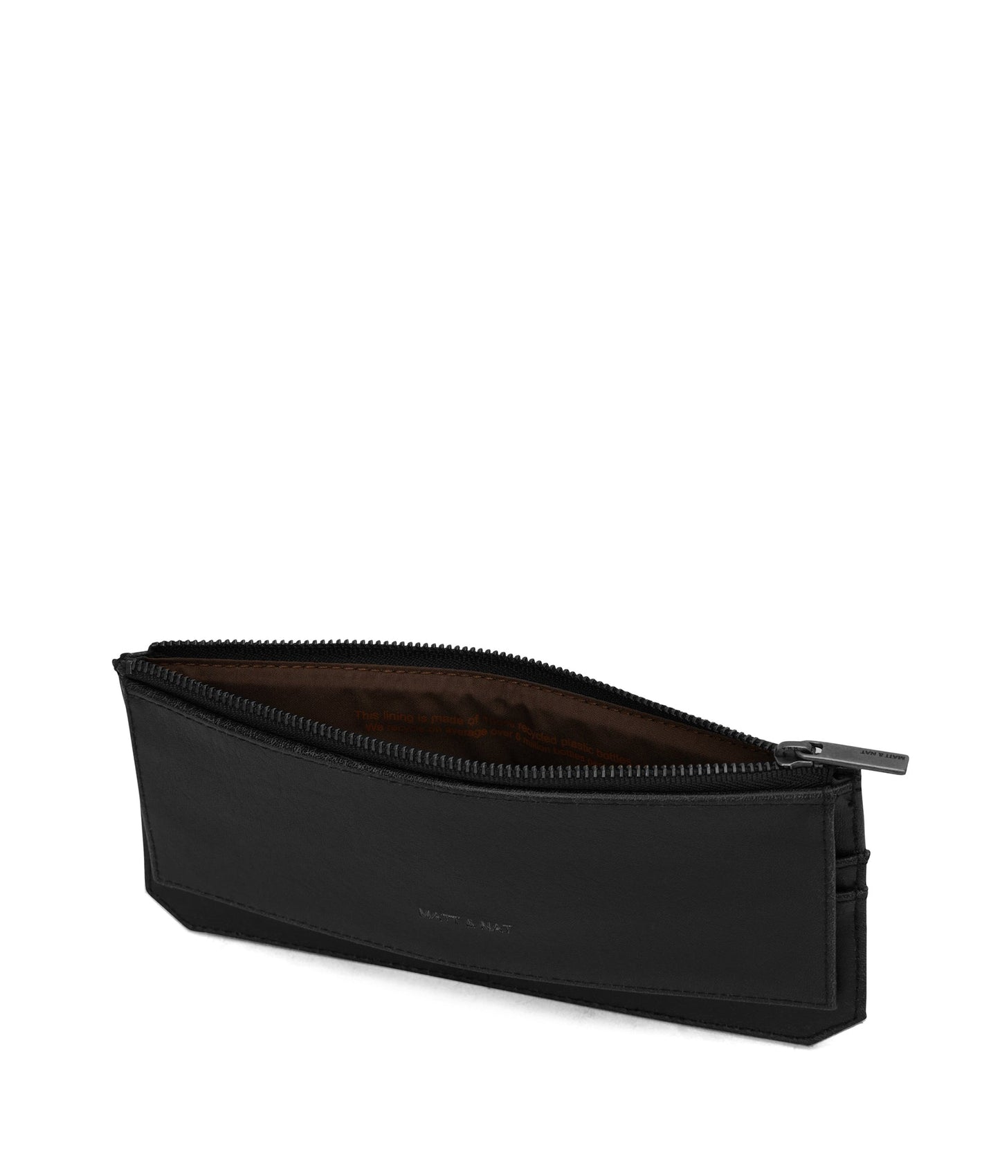 PERLA Vegan Flat Wallet - Vintage | Color: Black - variant::black