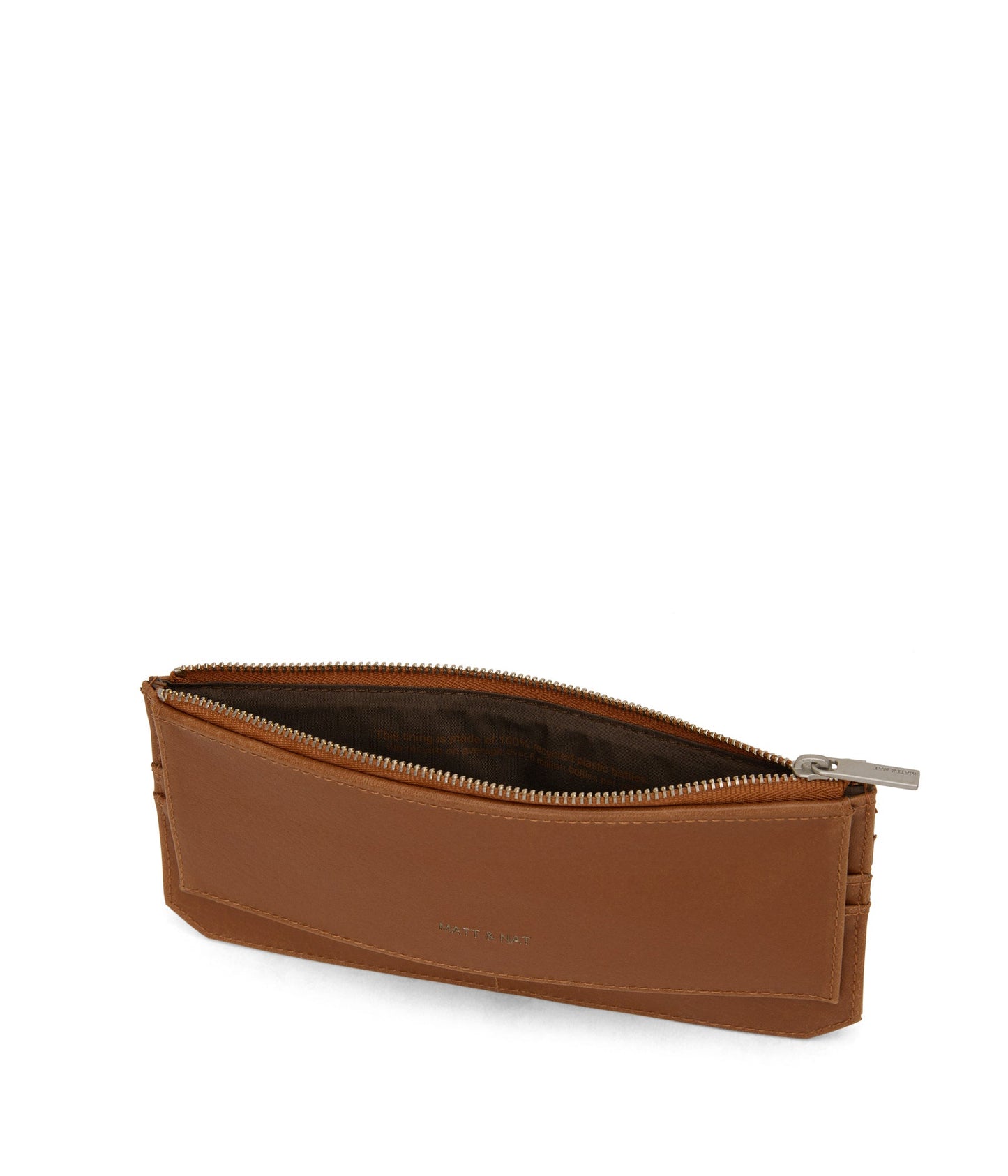 PERLA Vegan Flat Wallet - Vintage | Color: Brown - variant::chili