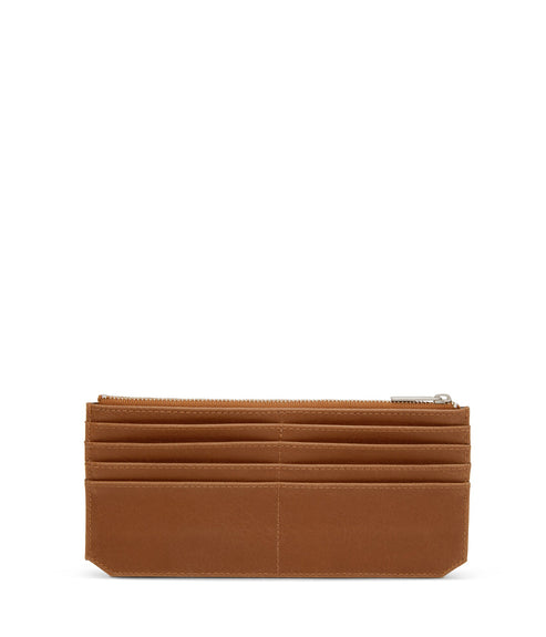 PERLA Vegan Flat Wallet - Vintage | Color: Brown - variant::chili