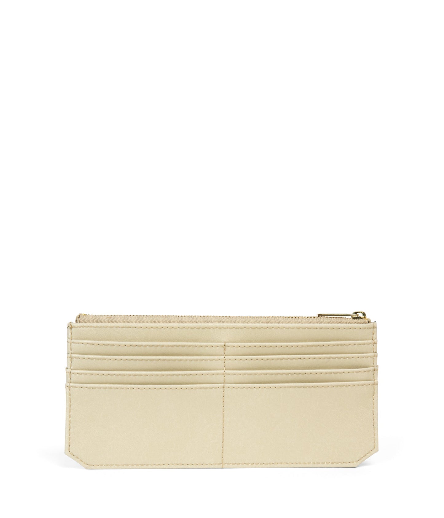 PERLA Vegan Flat Wallet - Vintage | Color: White - variant::vanilla