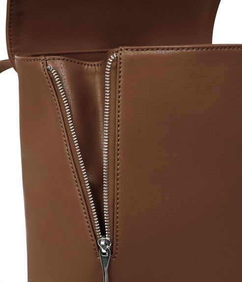 FABI Vegan Backpack - Arbor | Color: Brown - variant::pecan