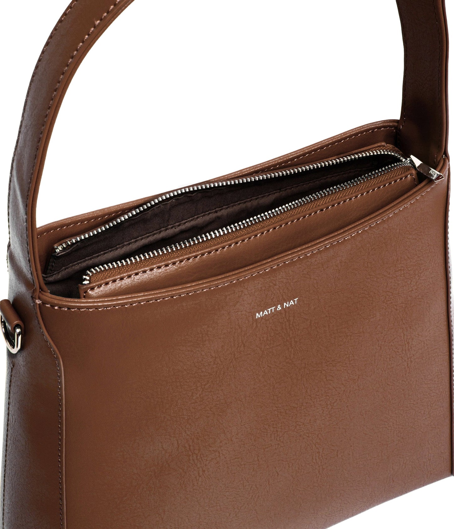 JADA Vegan Shoulder Bag - Arbor | Color: Brown - variant::pecan