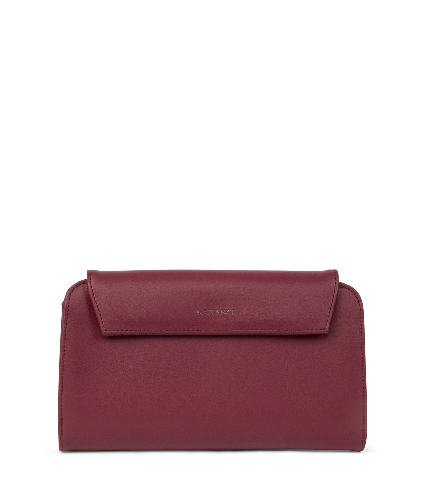 BAY Vegan Folded Wallet - Arbor | Color: Red - variant::beetroot