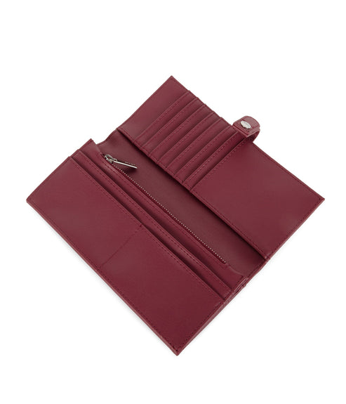 SOSI Vegan Folded Wallet - Arbor | Color: Red - variant::beetroot
