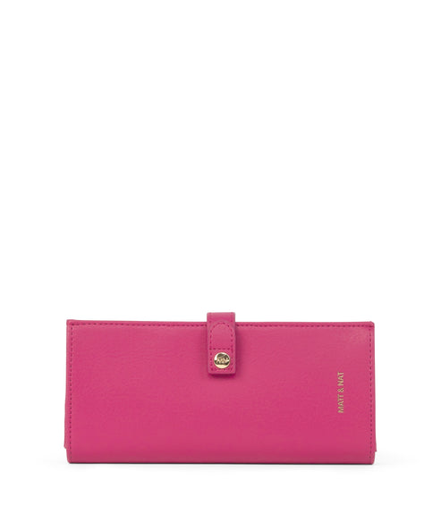 SOSI Vegan Folded Wallet - Arbor | Color: Pink - variant::dragonfruit