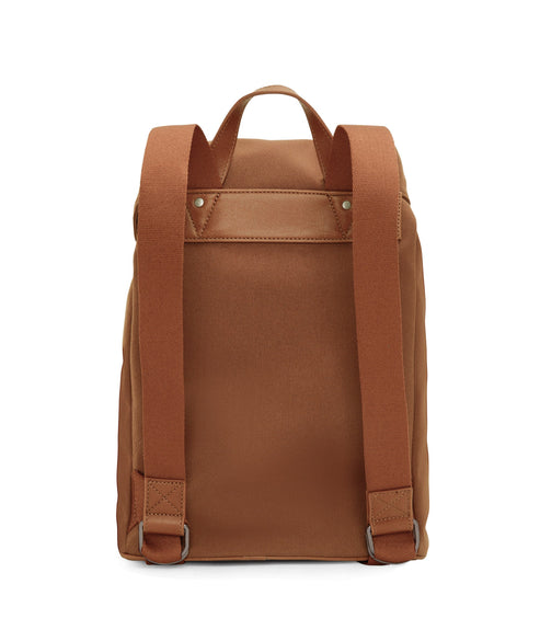 THEO Vegan Backpack - Canvas | Color: Brown - variant::chili