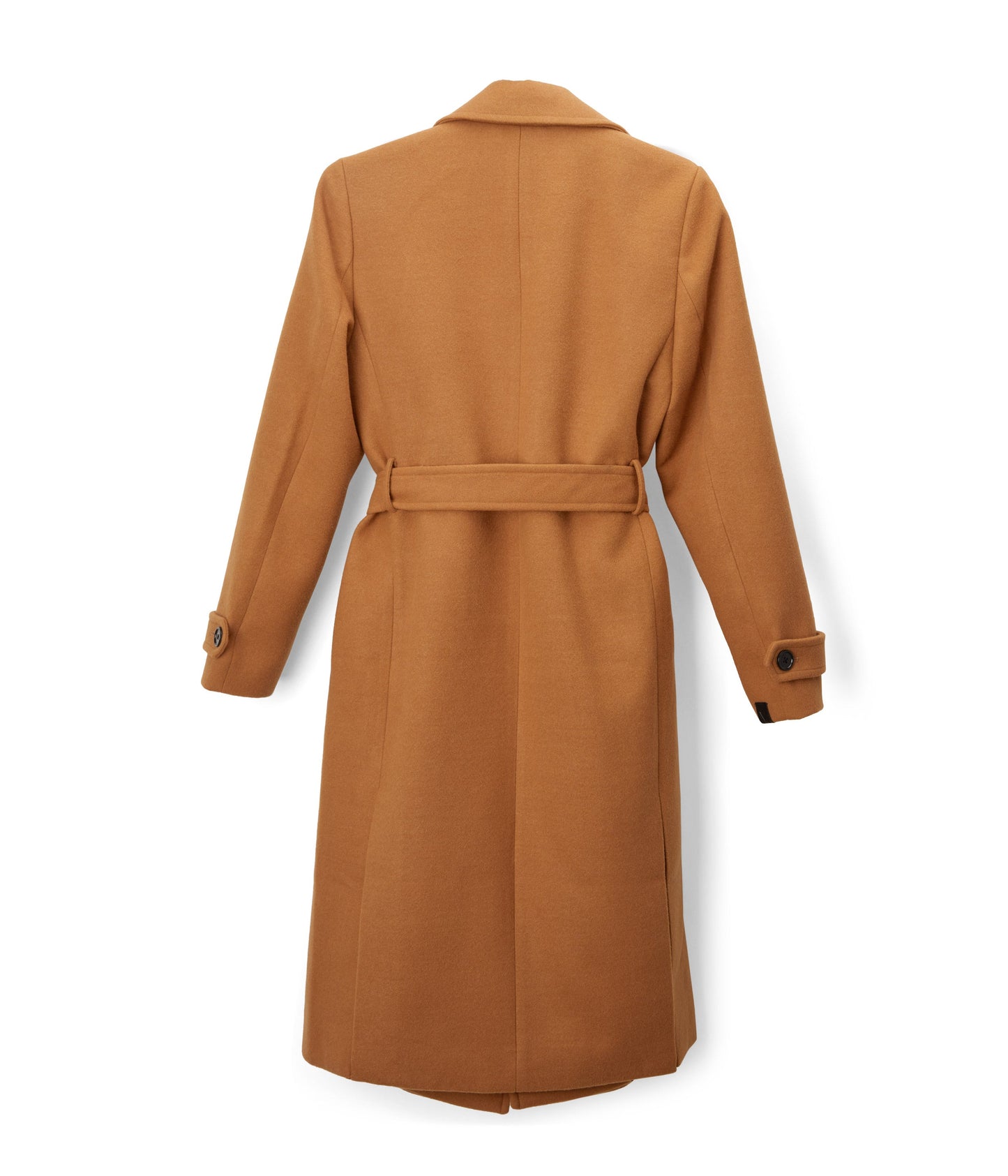 EVIE Women's Vegan Wool Coat | Color: Brown - variant::camel