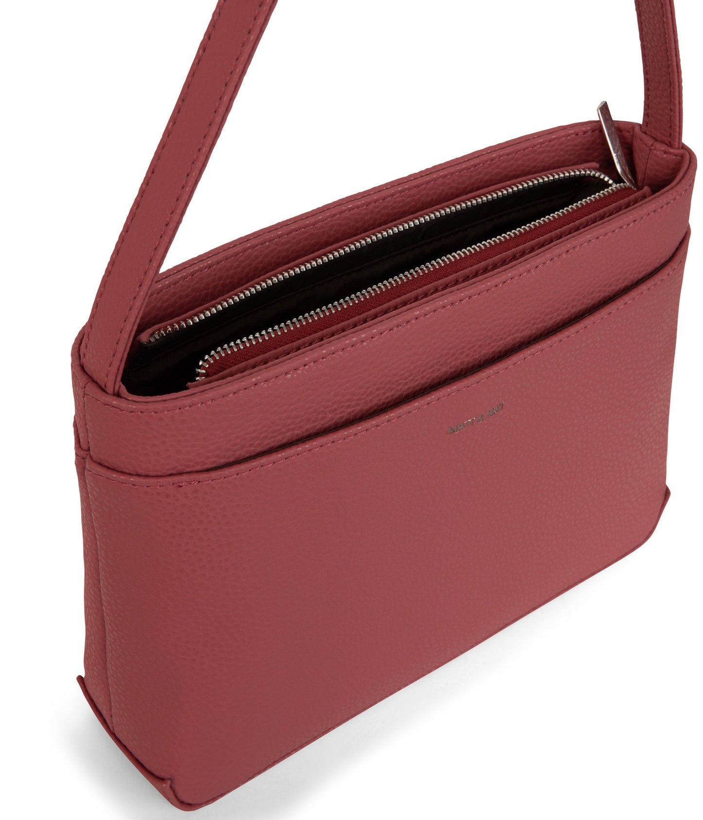 LUISA Vegan Shoulder Bag - Purity | Color: Red - variant::lychee
